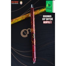 "DEKOMUS CEP DEFTERİ HEDİYELİ" YENİ SEZON LİSANSLI GALATASARAY ASLANLI METAL TOUCH VERSATİL UÇLU KALEM 0,7 MM
