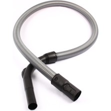 Gri li Elektrikli Süpürge Hortumu - Uzun ve Esnek Temizlik Parçası