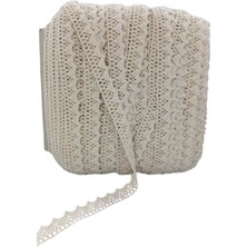 Demir Grup cc Kopanaki Dantel En 1,5 cm Krem 5 Metre