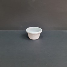 6 Adet Kırılmaz Melamin Küçük Yuvarlak Sosluk 5 cm