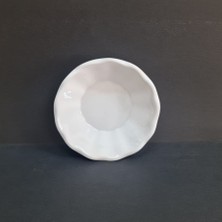 Melamin Dar Çay Tabağı 50’li Set – Beyaz Kırılmaz Çay Bardağı Altlığı 50 Adet