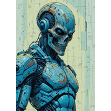 Bedeko Kurukafa Robot Mdf Tablo