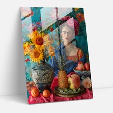 Popcas Frida Kahlo Tarzı Ev Dekorasyonu - Frida Kahlo Eserleri Ev Dekorasyonu Canlı Renkler Modern Sanat