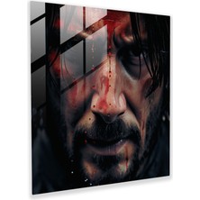 Popcas John Wick Cam Tablosu - Modern Sanat Görsel Olarak Etkileyici