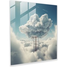 Popcas Nba Cam Tablo - Asılı Basketbol Potası - Nba Asılı Cam Tablo Modern Sanat