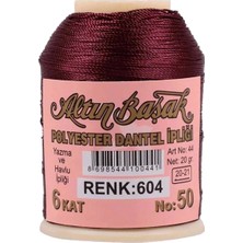 Altınbaşak Oya ve Dantel Ipi 20 gr - Royaleks - No: 604