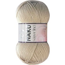 1 Adet Süper Inci El Örgü Ipi 100 gr Kese Kağıdı 1199