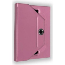 Piyasa Sepeti Hometech Alfa 8 RC Universal Dönerli Standlı Tablet Kılıfı A. Pembe