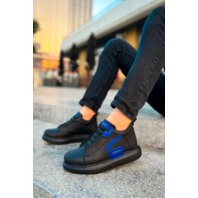 CH131 - Gst Frogner Erkek Bot Sıyah/sax Mavı