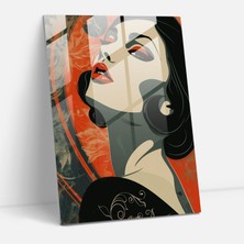 Popcas Deco Pop Klasik Cam Tablo - Klasik+Popart Cam Sanatı Modern Sanat
