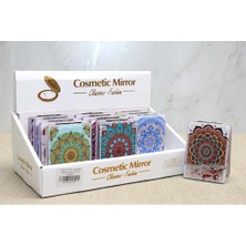 Mandala Desenli Hareketli Sulu El Aynası