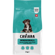 Caviara Somonlu Mini & Küçük Irk Yavru Köpek Maması 2 kg