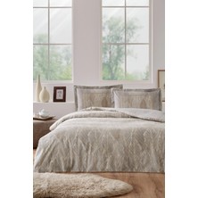 Özdilek Çift Kişilik Ranforce Nev Takımı Folha De Ouro Bej