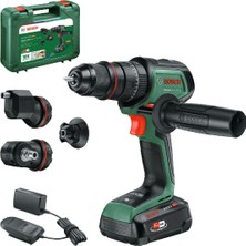 Bosch Advancedımpact 18V-80QUICKSNAP 1 x 2,5 Ah Akülü Darbeli Matkap Set - 06039E2101