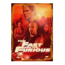 Bedeko The Fast And The Furious Dekoratif Ahşap Tablo 25 cm x 35 cm