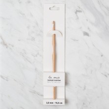 La Mia Whitewood 3.5 mm 15.5 cm Ahşap Yün Tığ