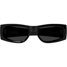 Yves Saint Laurent Sl M140 001 Kadın Güneş Gözlüğü Siyah Renkli UV 400 Filtreli Asetat Çerçeve
