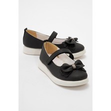 Çocuk Papyonlu Sandalet 31- 35 Siyah