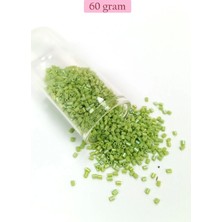 Kesme Cam Boncuk 2mm - 60 Gram - Yeşil - BNC373