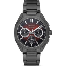Ferrucci FER.03551M.03 Çelik Kordon Erkek Kol Saati
