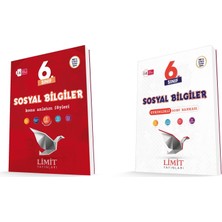 Limit 2026 6. Sınıf Sosyal Bilgiler Konu Anlatım + Soru Bankası Seti 2 Kitap Güncel Müfredat