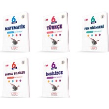 Limit 2026 6. Sınıf Matematik + Türkçe + Fen + Sosyal + Ing Soru Seti 5 Kitap Güncel Müfredat