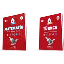 Limit 2026 6. Sınıf Matematik + Türkçe Konu Anlatım Seti 2 Kitap Güncel Müfredat