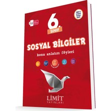 Limit 2026 6. Sınıf Sosyal Bilgiler Konu Anlatım Föyleri Güncel Müfredat