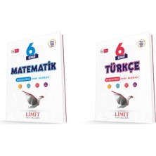Limit 2026 6. Sınıf Matematik + Türkçe Soru Bankası Seti 2 Kitap Güncel Müfredat