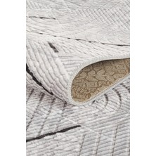 Tropikal Home Modern Desenli Bambu Dört Mevsim Kaymaz Yıkanabilir Kesme Koridor Mutfak Yatak Salon Oturma Hol Odası Kesme Yolluk Halı