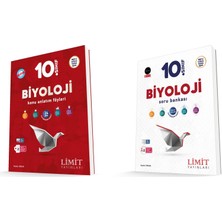 Limit 2025 10. Sınıf Biyoloji Kaf Konu + Soru Seti 2 Kitap Güncel Müfredat