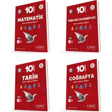 Limit 2026 10. Sınıf Eşit Ağırlık Konu Anlatım Föyleri Kaf Seti 4 Kitap Güncel Müfredat