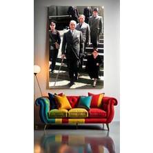 Özkacar Group Atatürk Portre Xxıı Ev Duvar Salon Güzellik Salonu Ofis Dükkan Dekarasyon Kanvas Tablo