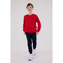 U.s. Polo Assn. Erkek Çocuk Eşofman Takımı Kırmızı