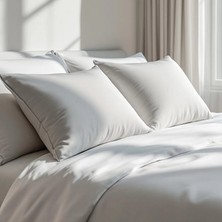 Odin 300 Tc Pamuk Saten Yastık Kılıfı Taş