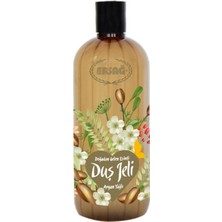 Ersağ Argan Yağlı Duş Jeli 500 ml Doğal Esanslı Derinlemesine Temizlik Etkisi