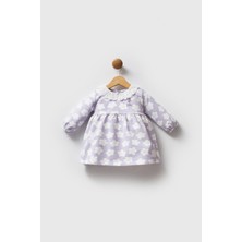 U.s. Polo Assn. Kız Bebek Pike Elbise Lila