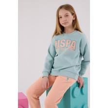 U.s. Polo Assn. Kız Çocuk Eşofman Takımı Su Yeşili