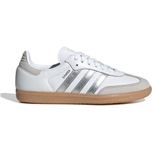 Adidas Samba Og W Unisex Beyaz Günlük Ayakkabı JI2725 Hafif ve Esnek Taban Tipi
