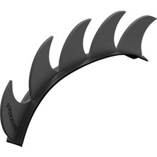 Maskara Extreme mohawk - Değiştirilebilir Plastik Mohawk Snowboard Kask Aksesuarı