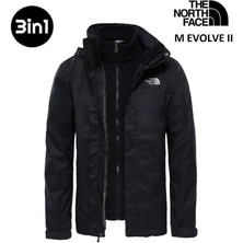 The North Face Evolve Iı Triclimate 3in1 Erkek Ceket Siyah T0CG55JK3