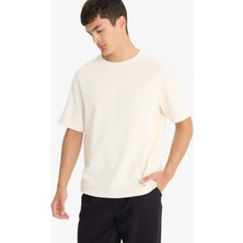 DeFacto Regular Fit Bisiklet Yaka Kısa Kollu Tişört E8182AX25AU