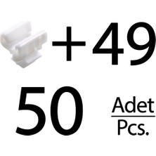 Alpha Auto Part Renault Kangoo, Trafic 2 Için Far Klips- 50 Adet