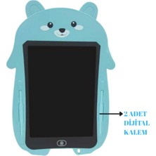 Teknozeel Mavi Panda Tasarımlı 8.5 Inç LCD Çizim ve Yazı Çocuk Tableti