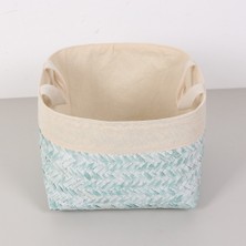 Mylamp Humi 30X30X23 cm Doğal Bambu M Sepet