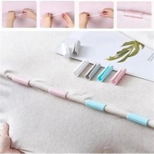 12 Adet Çok Amaçlı Çarşaf Tutucu, Sabitleyici, Kaydırmaz Nevresim Örtü Düzenleyici Klipsler