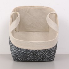 Mylamp Humi 30X30X23 cm Doğal Bambu M Sepet