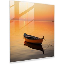 Popcas Huzur Veren Günbatımı Cam Tablo - Günbatımı Huzur Veren Cam Tablo Ev Dekorasyonu