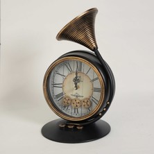 Saat Vitale Metal Korna Duvar Saati 23.5*23.5*39 cm 	AK.JI0039