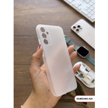 Samsung Galaxy A24 Uyumlu Süper Ince Mat Ultra Thin Silikon Kılıf